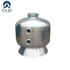 সাইড মাউন্ট টেকসই স্টেইনলেস স্টীল বালি ফিল্টার